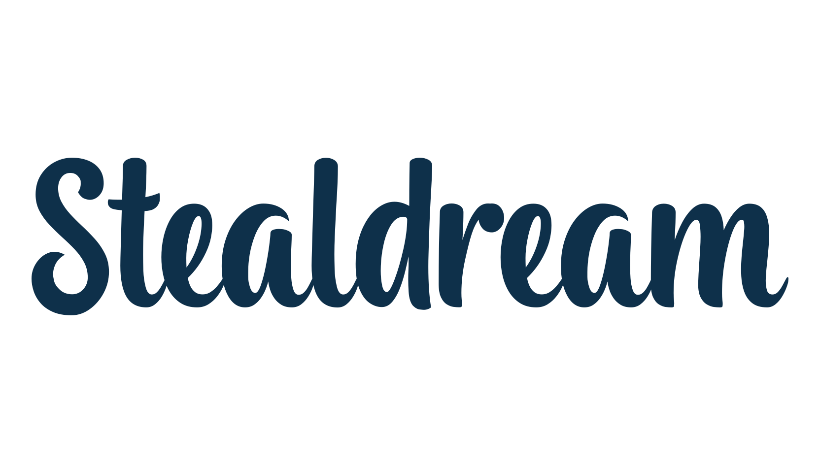 Stealdream, various font preview