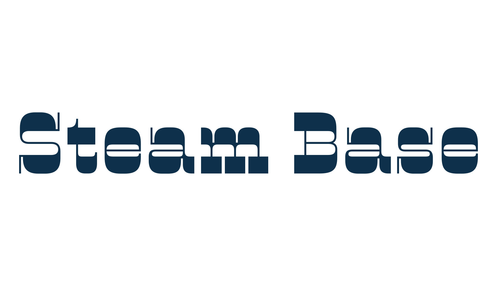 Steam Base, fancy western decorative font preview