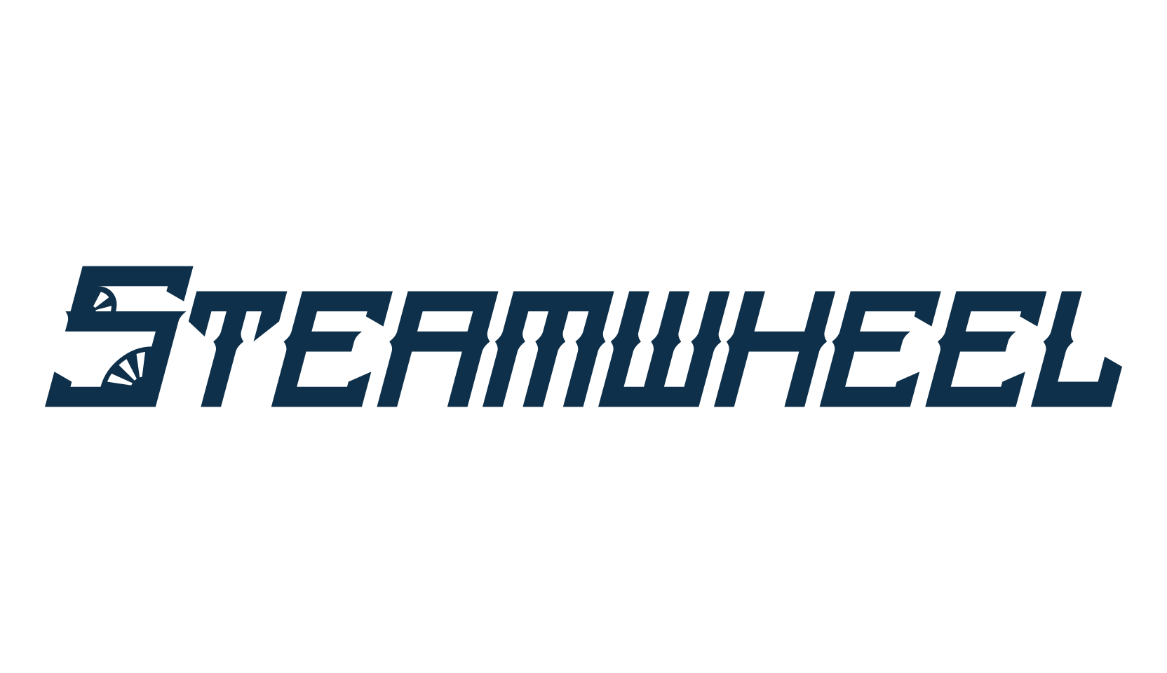 Steamwheel, retro font preview