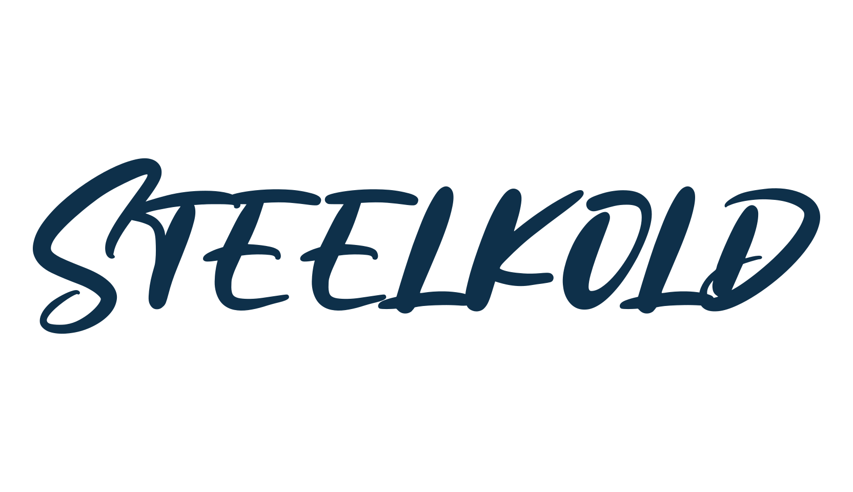 Steelkold, fancy decorative font preview