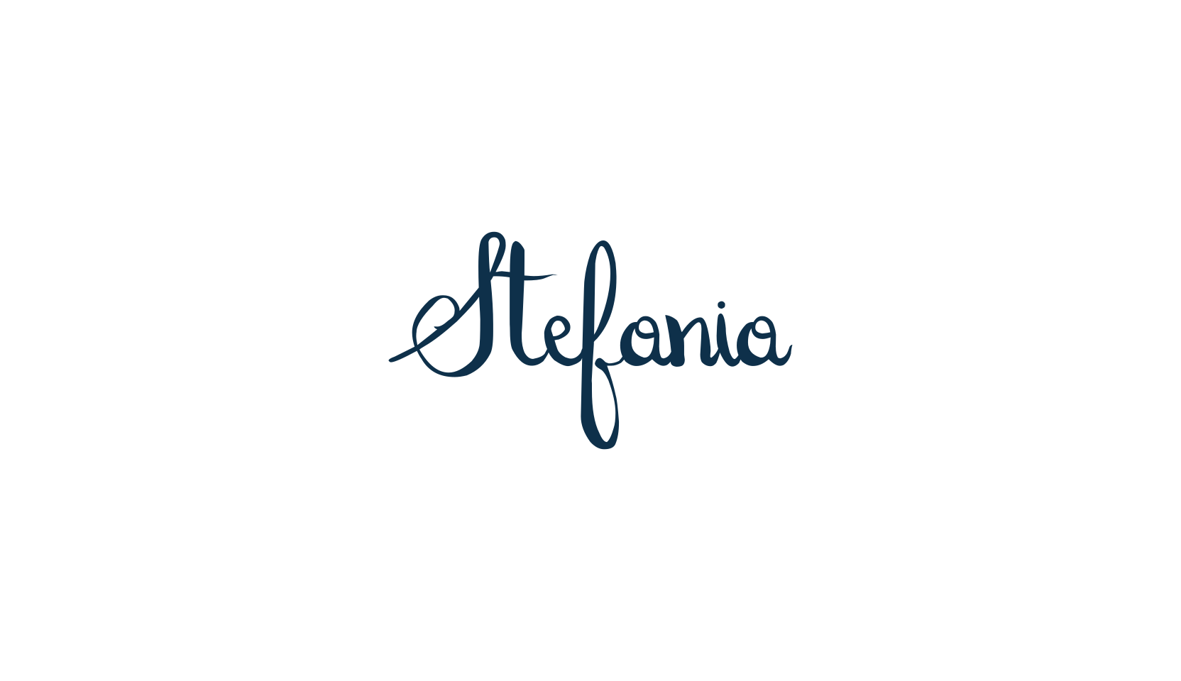 Stefania, script school fancy decorative calligraphy font preview