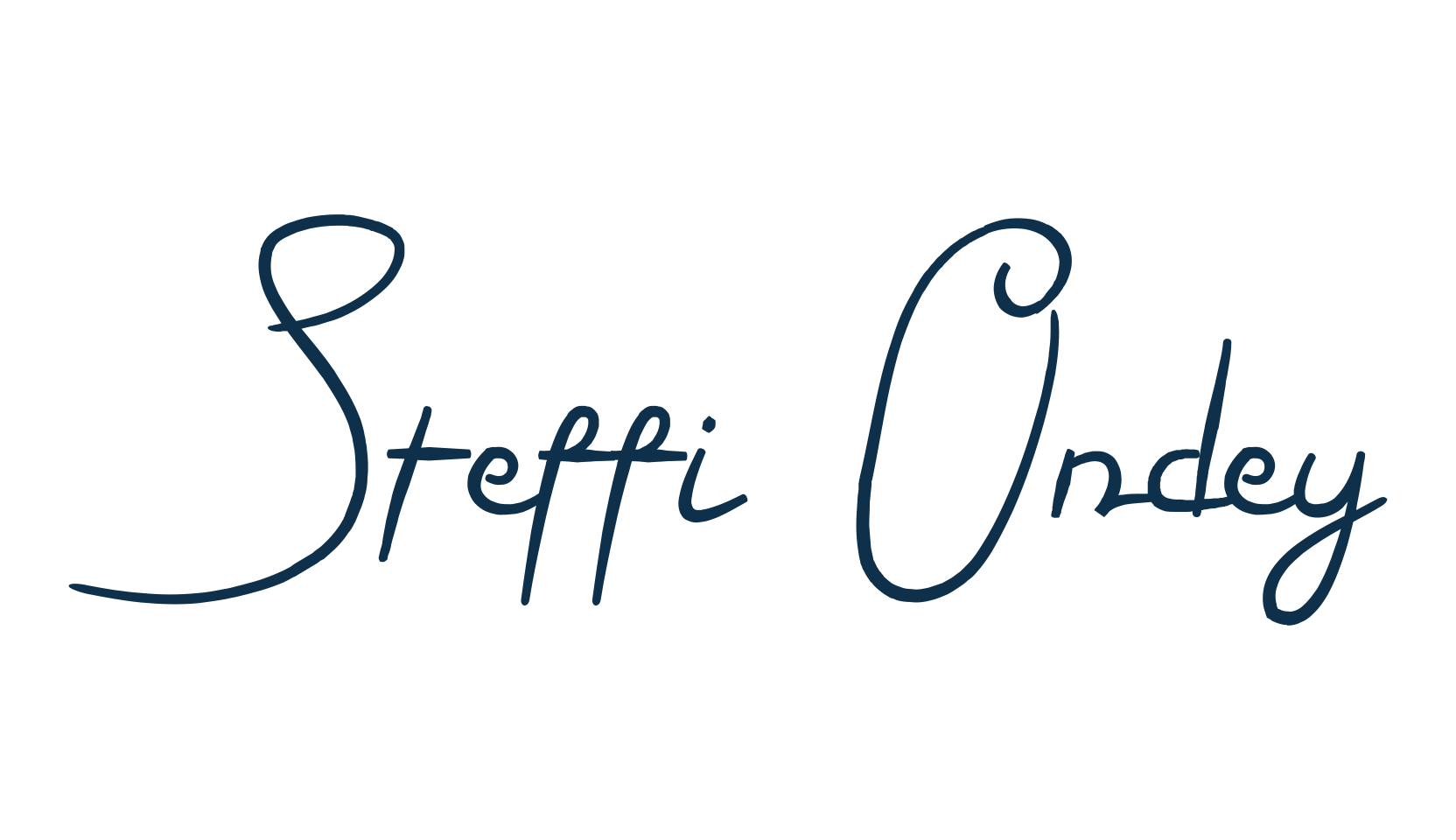 Steffi Ondey, display market font preview