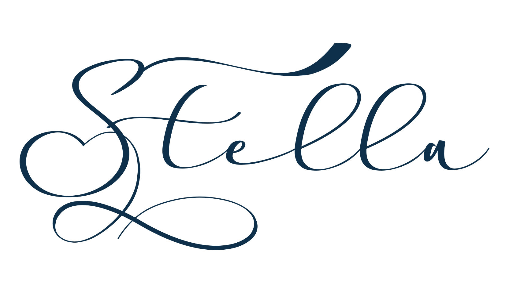 Stella (stella-7), calligraphy font preview