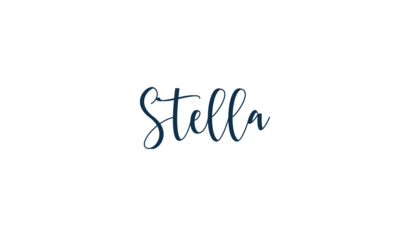 Stella (stella-8), script calligraphy fancy decorative font preview