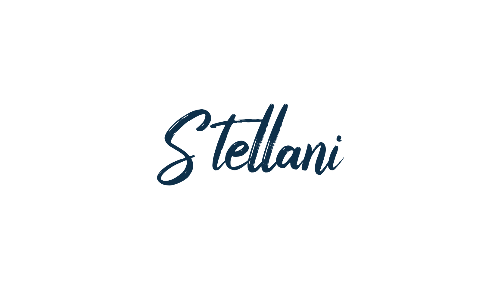 Stellani, script handwritten fancy decorative calligraphy font preview