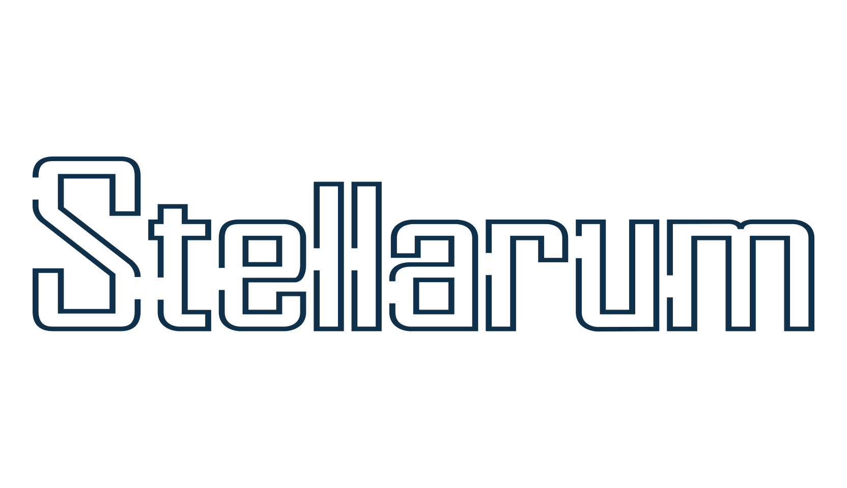 Stellarum, fancy various techno sci-fi font preview
