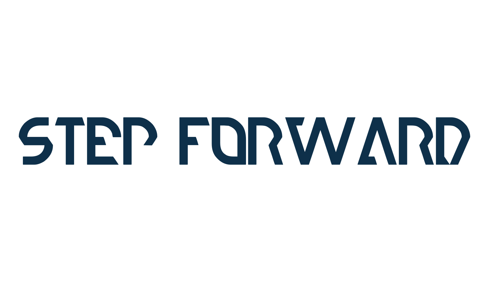 Step Forward, gothic modern font preview