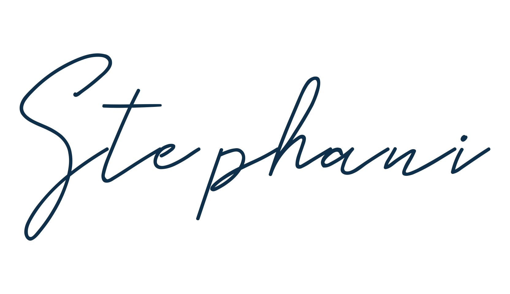 Stephani, script handwritten fancy decorative calligraphy font preview