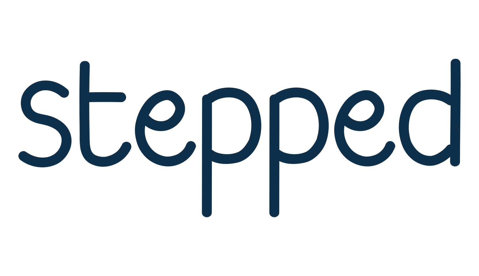 Stepped, fancy decorative font preview