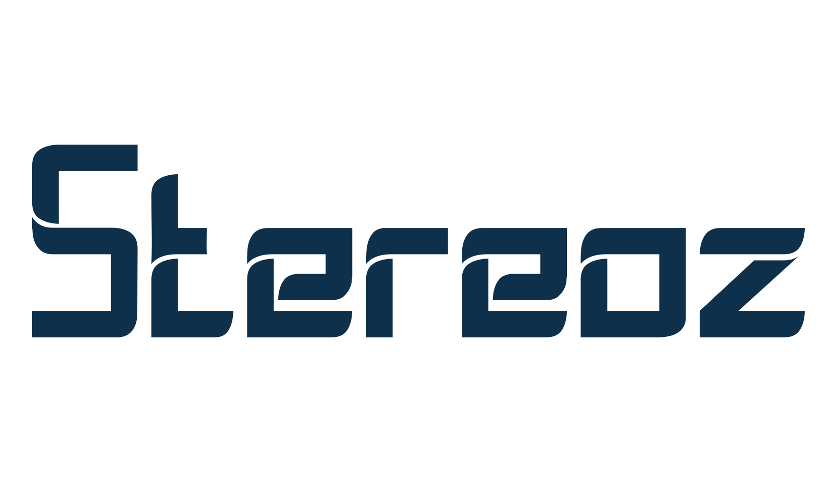 Stereoz, fancy various techno sci-fi font preview