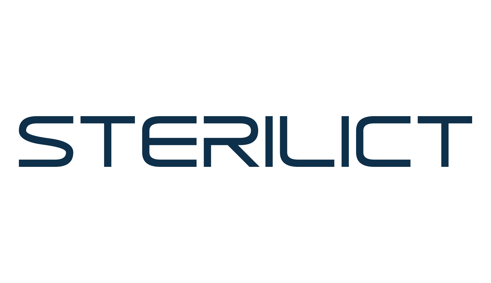 Sterilict, techno sci-fi font preview