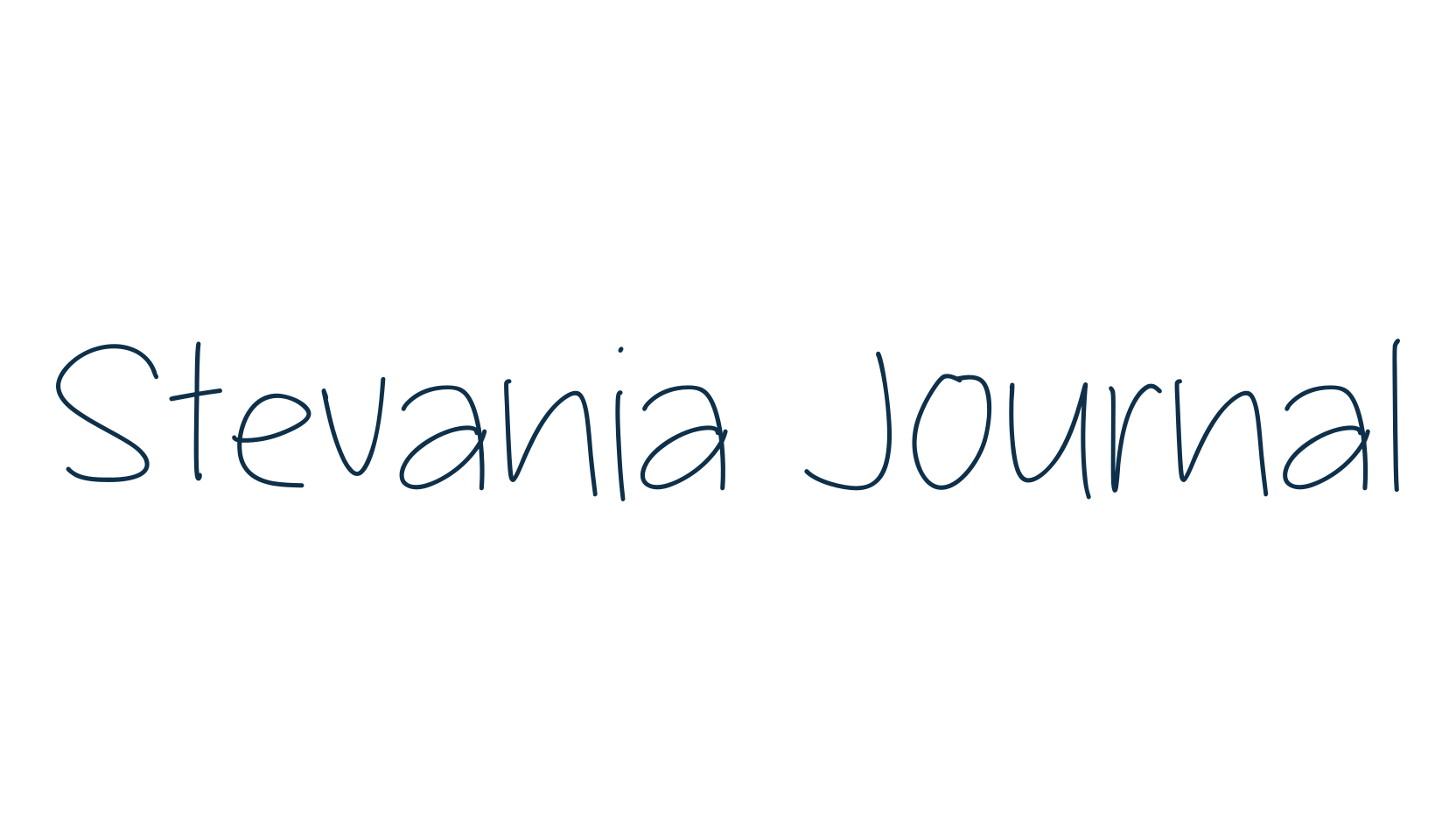 Stevania Journal, script handwritten fancy decorative calligraphy font preview