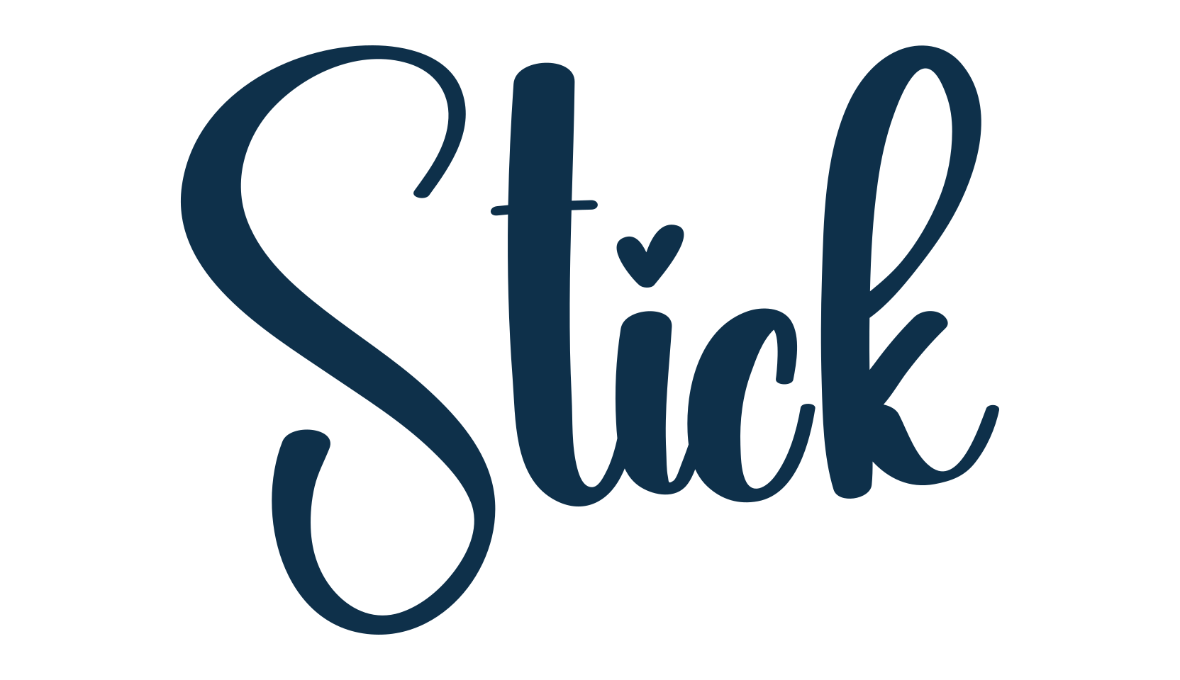 Stick (stick-3), fancy various decorative script calligraphy font preview