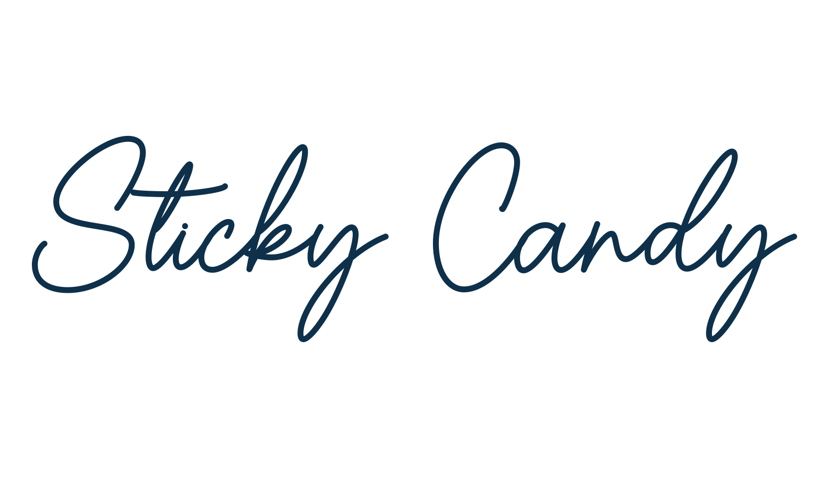 Sticky Candy (sticky-candy-2), cartoon font preview