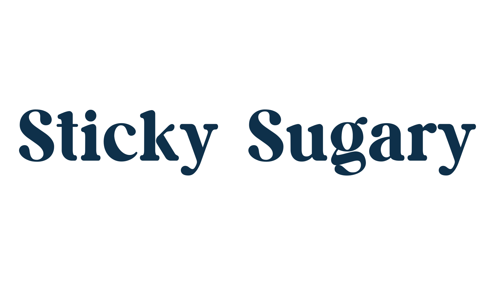 Sticky Sugary, serif font preview