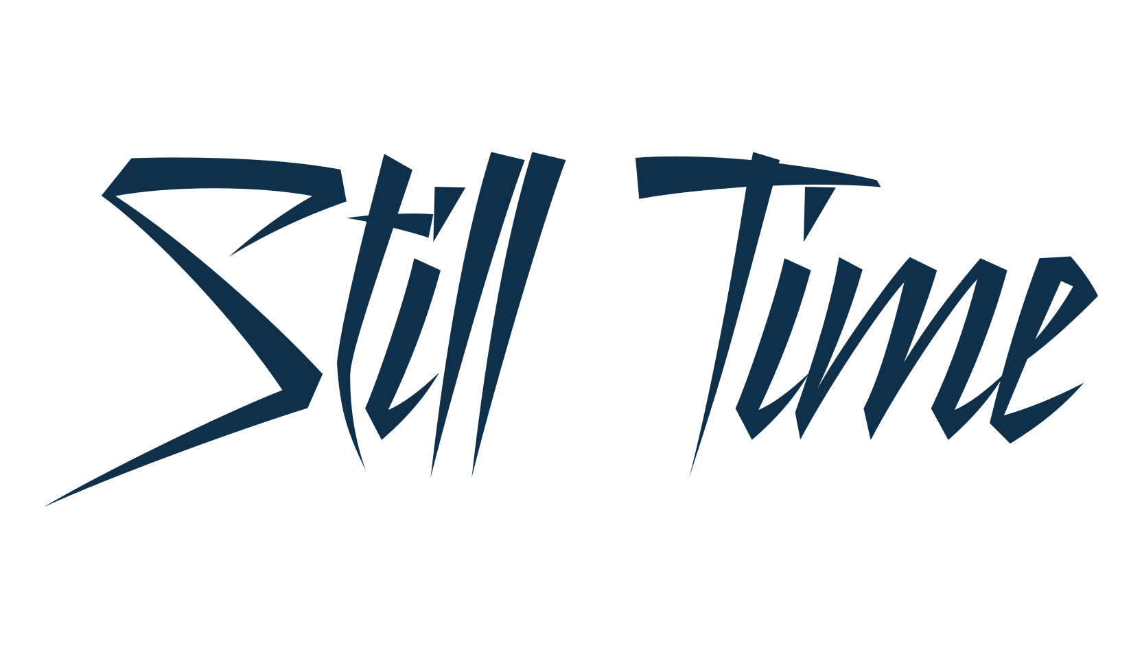 Still Time, fancy various decorative script calligraphy font preview