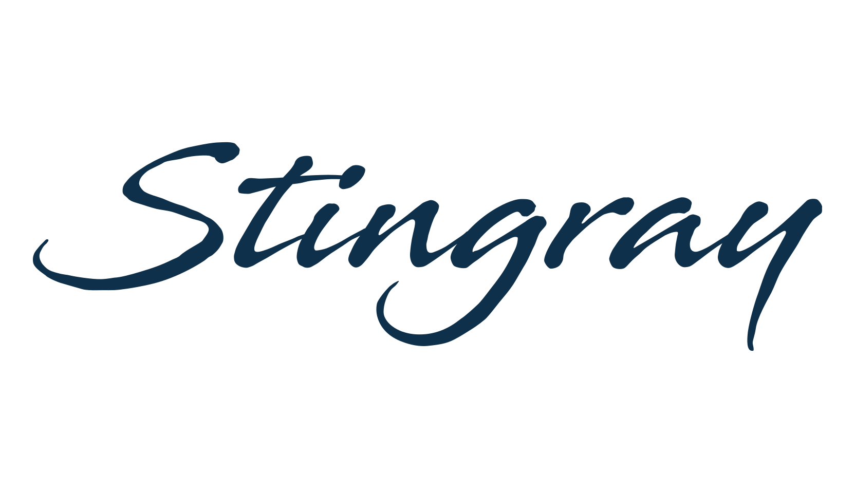 Stingray, handwriting font preview