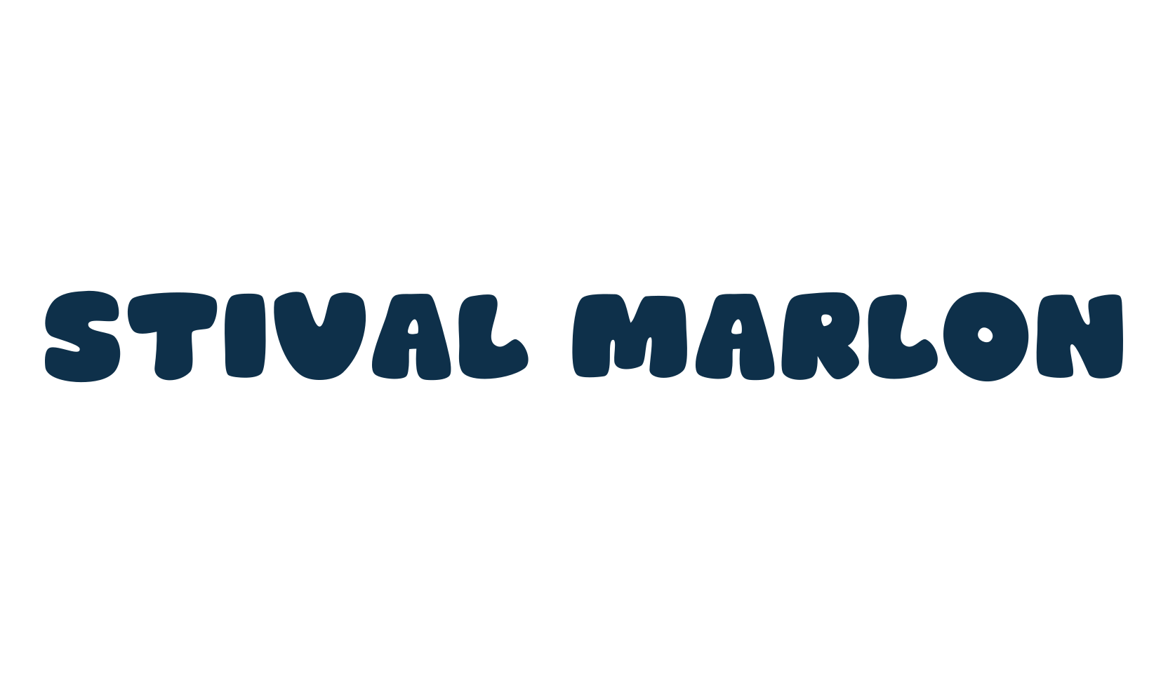 Stival Marlon, fancy cartoon decorative font preview