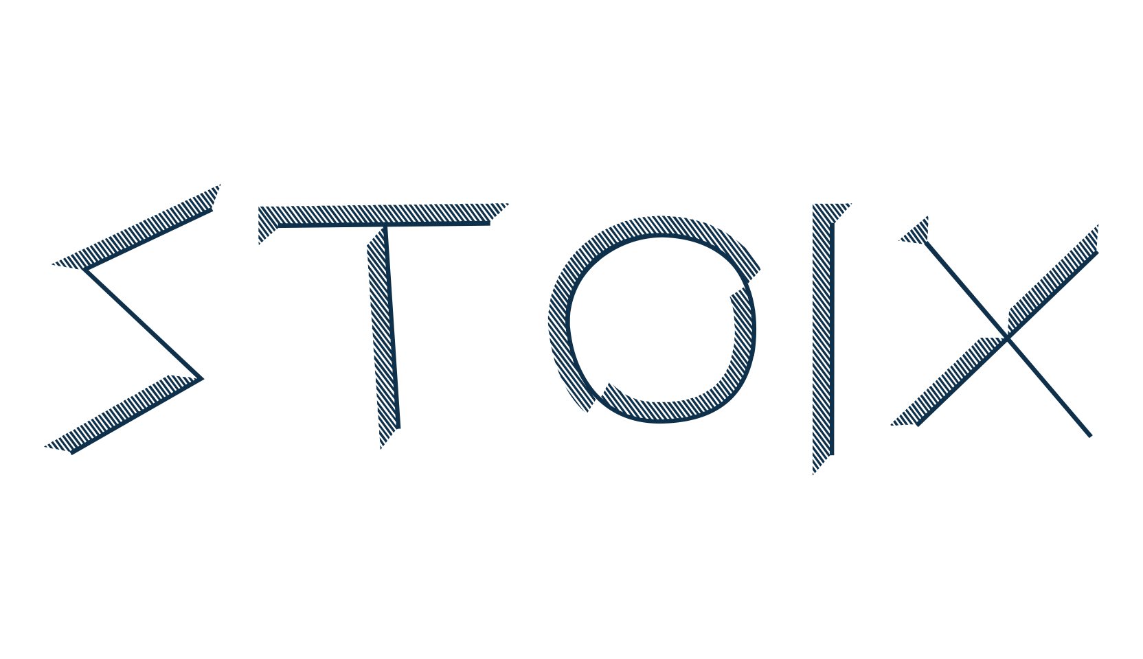 Stoix, foreign look roman, greek font preview