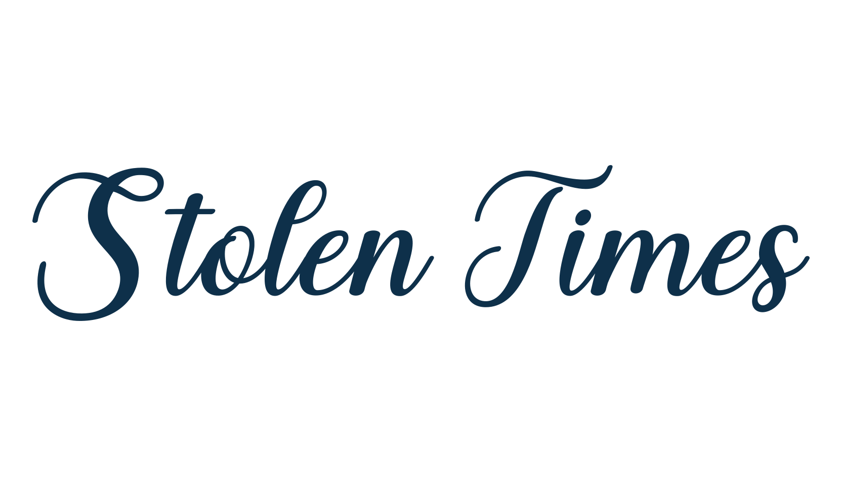 Stolen Times, script calligraphy fancy decorative font preview
