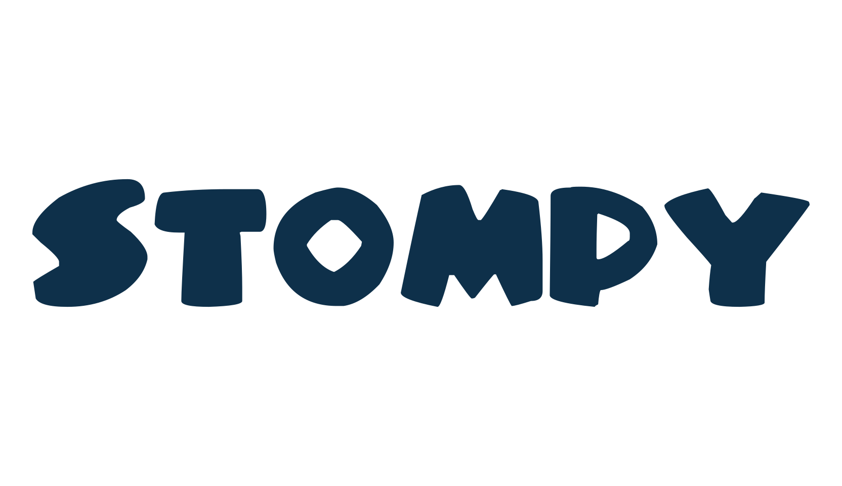 Stompy, fancy cartoon decorative font preview