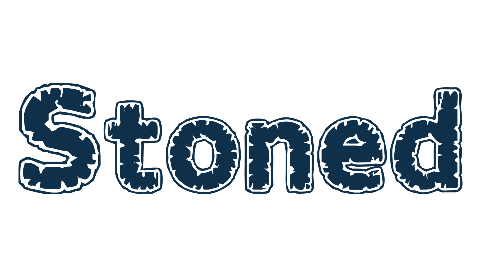 Stoned, fancy decorative font preview