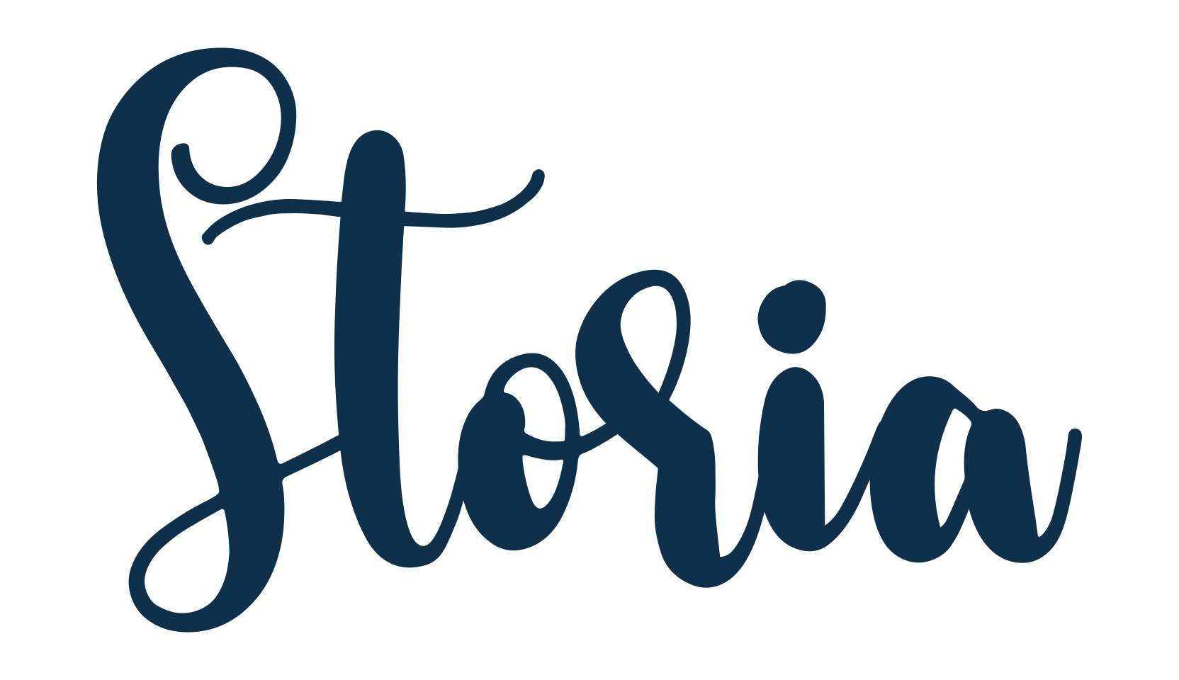 Storia (storia-2), script calligraphy fancy decorative font preview