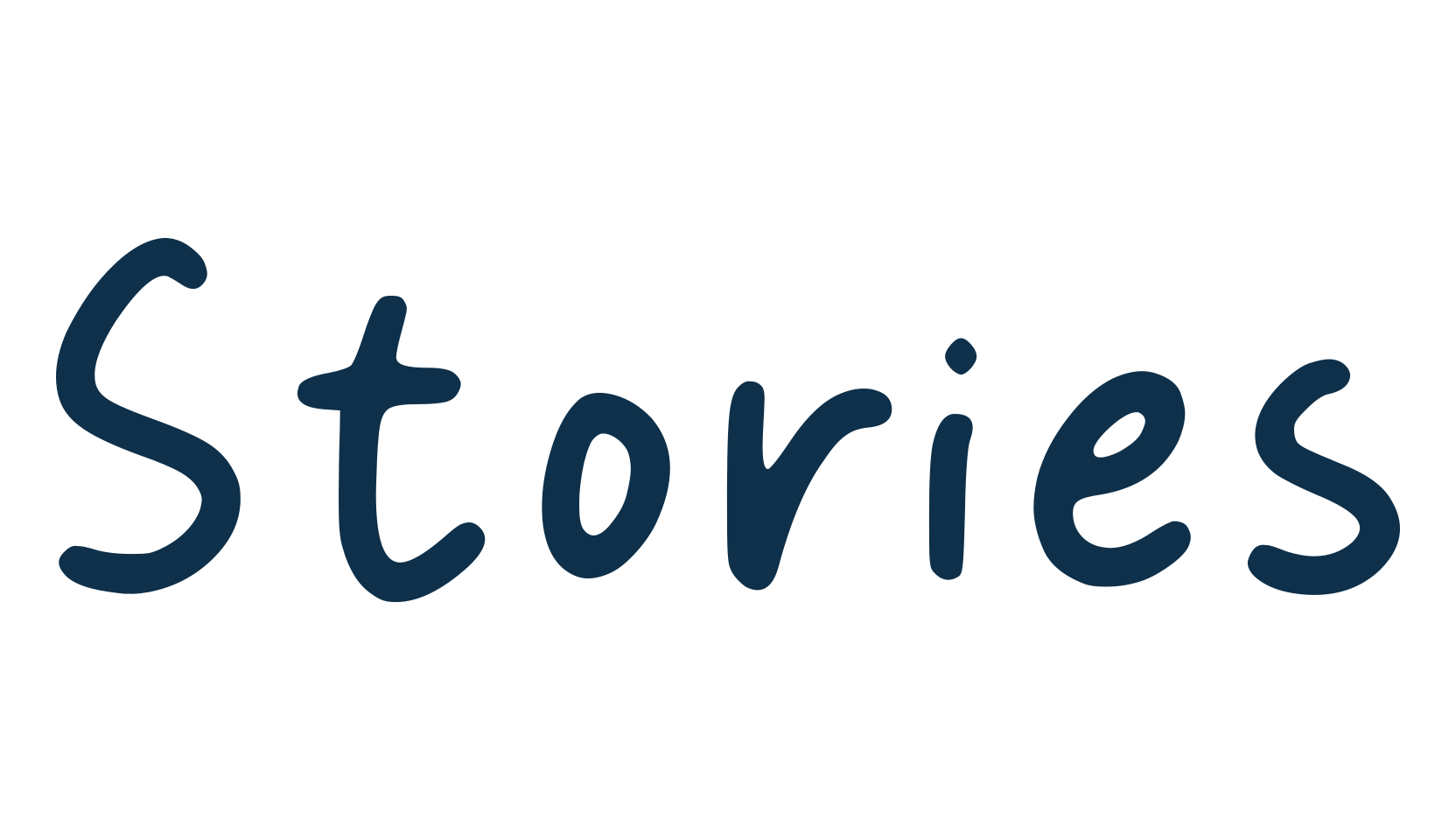 Stories, handwriting font preview