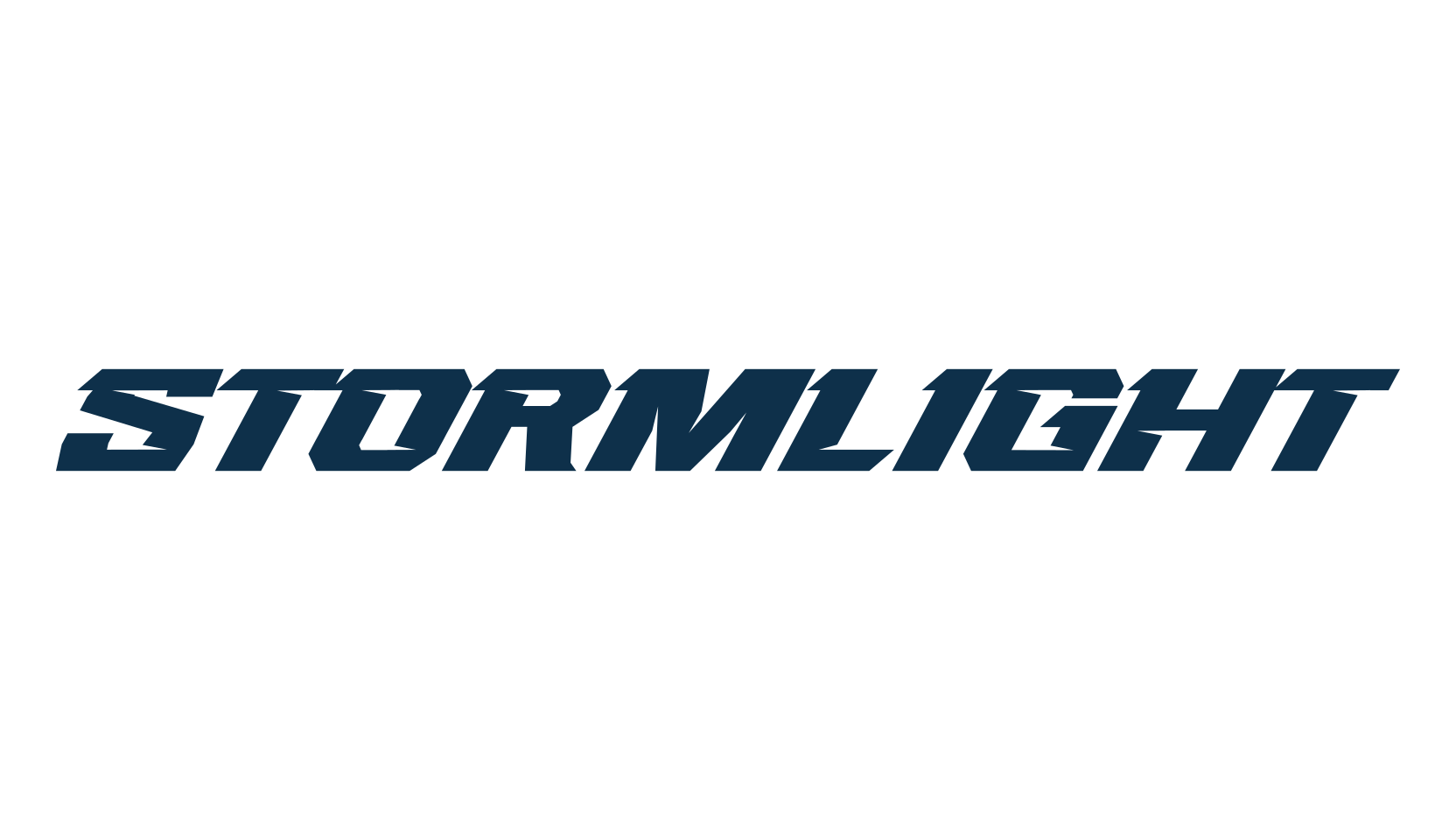 Stormlight, sci-fi font preview