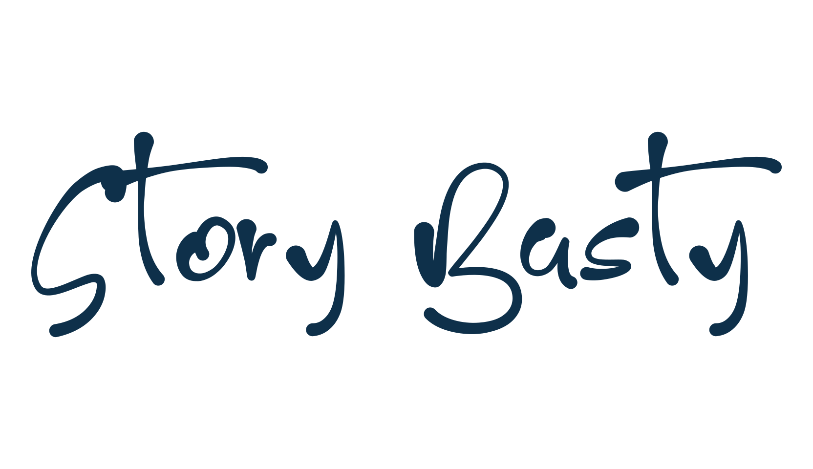Story Basty, fancy decorative font preview