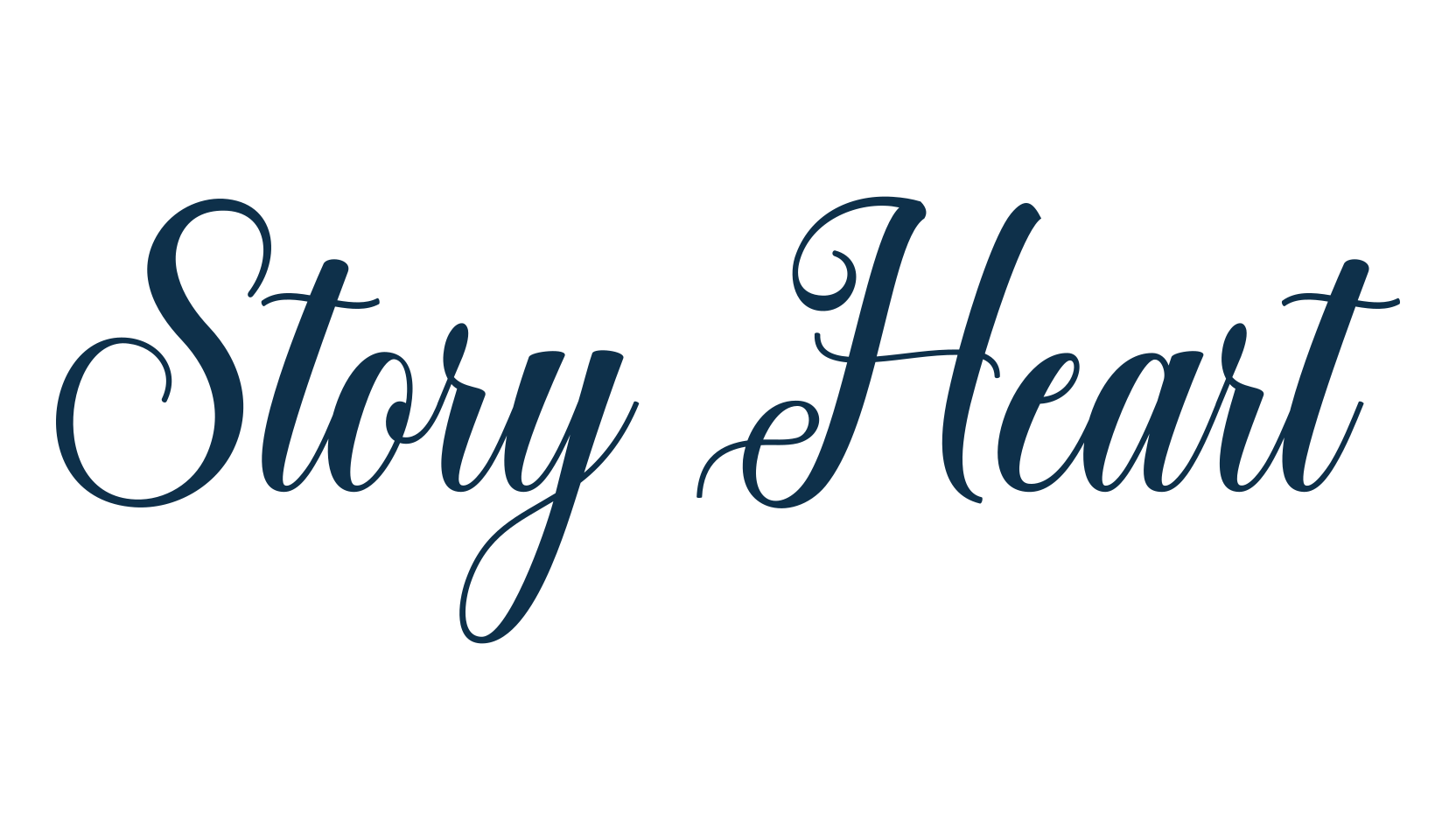 Story Heart, script calligraphy fancy decorative font preview