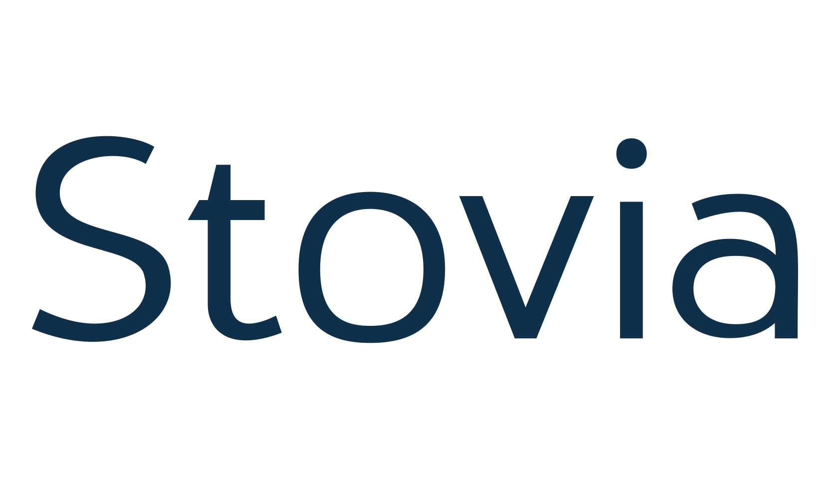 Stovia, sans serif font preview