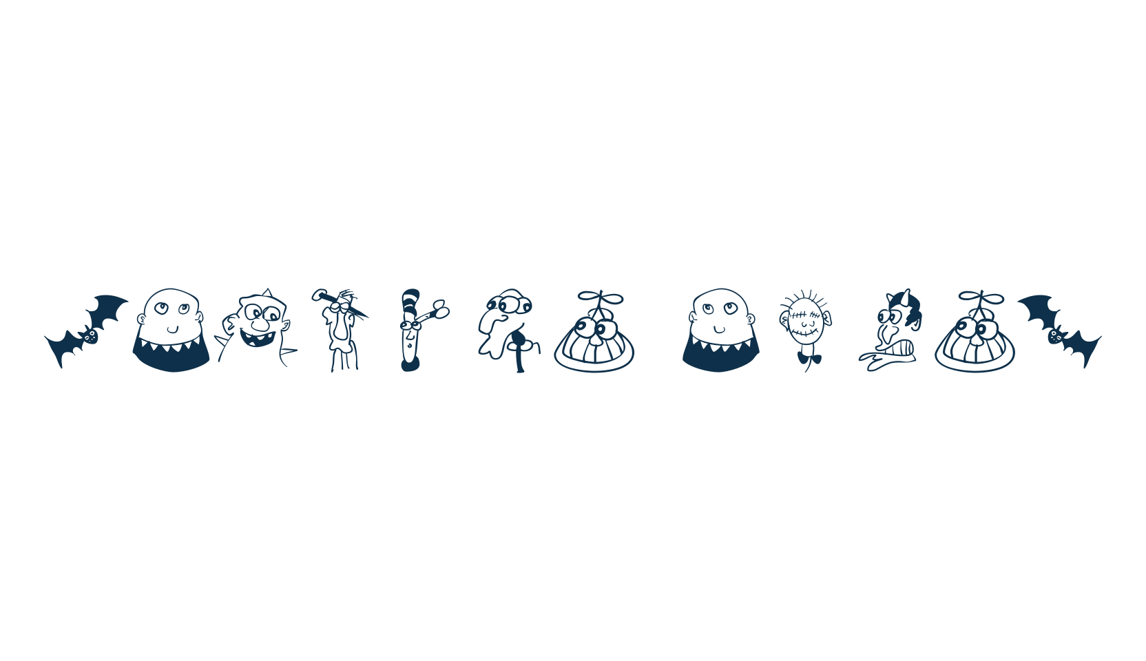 Strange Types, display market font preview