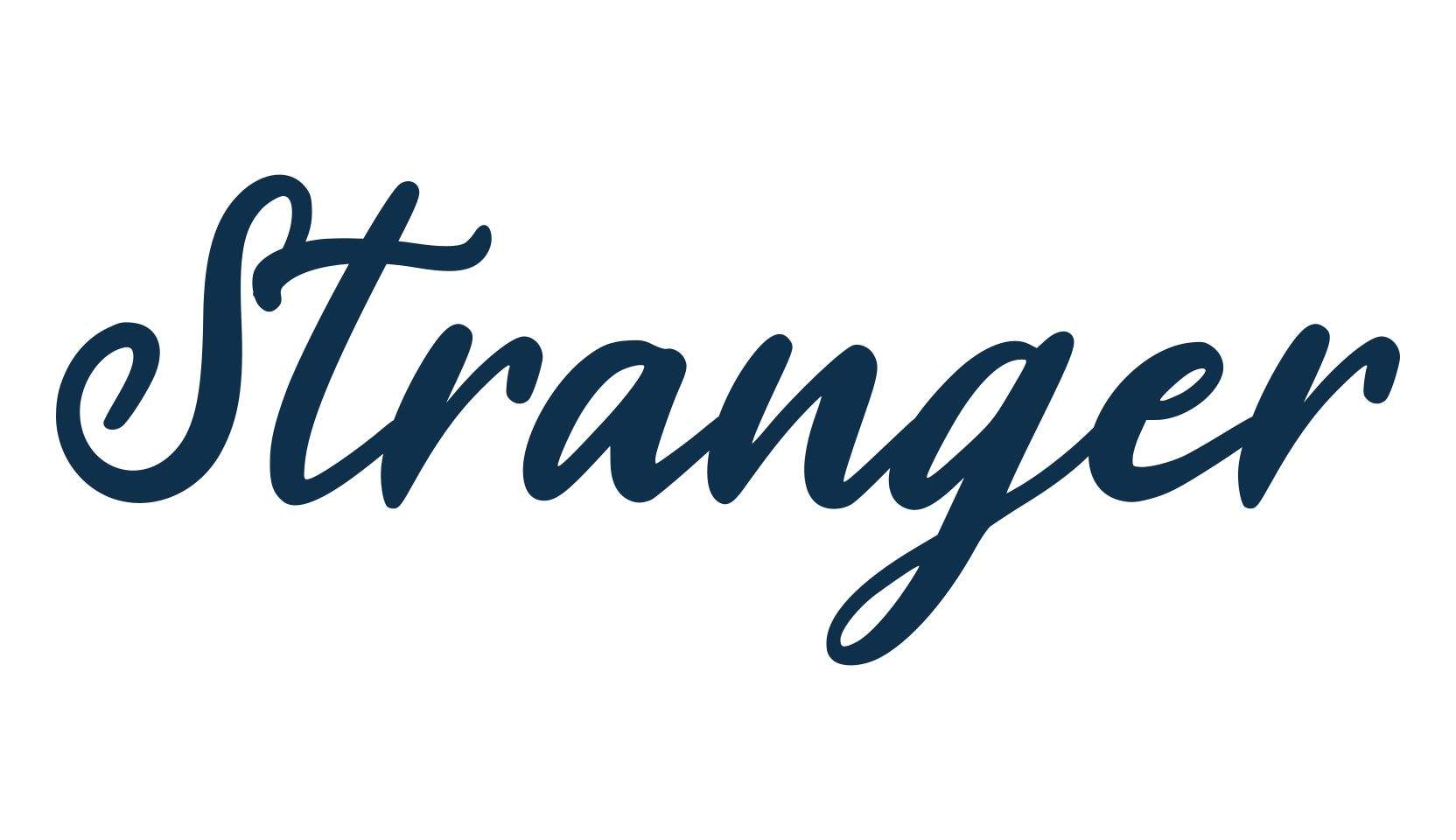 Stranger (stranger-4), display market font preview