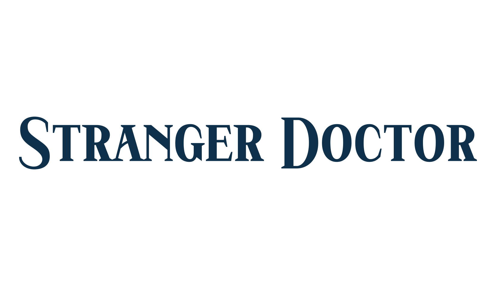 Stranger Doctor, serif font preview
