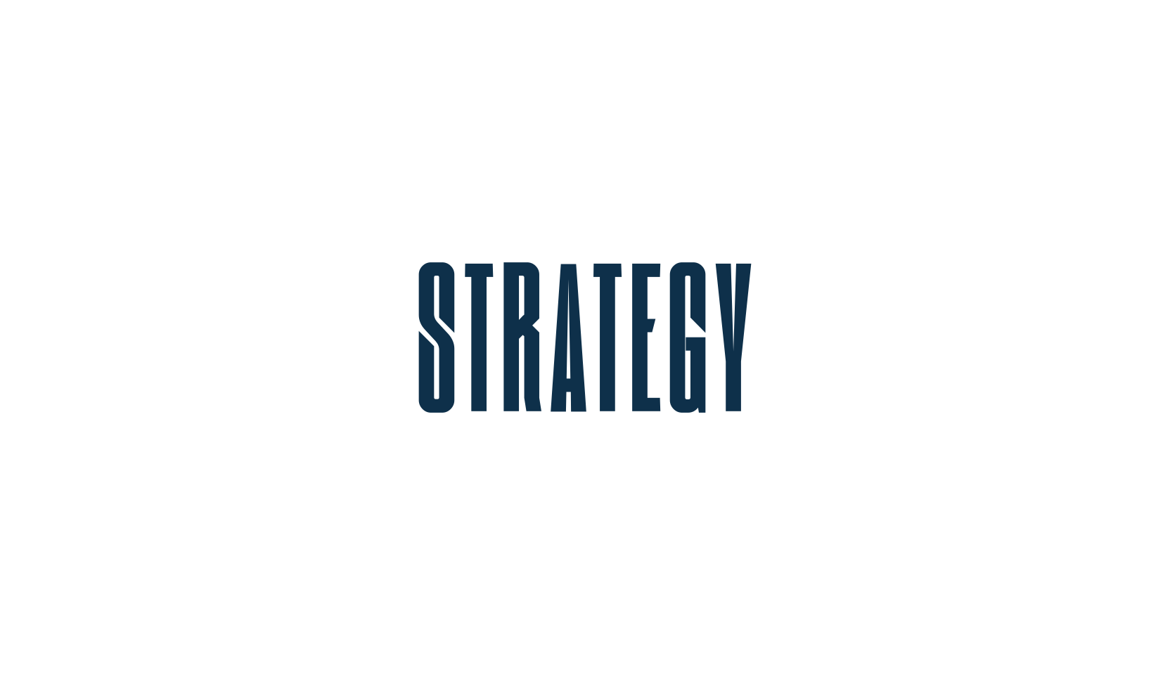 Strategy, sans serif font preview