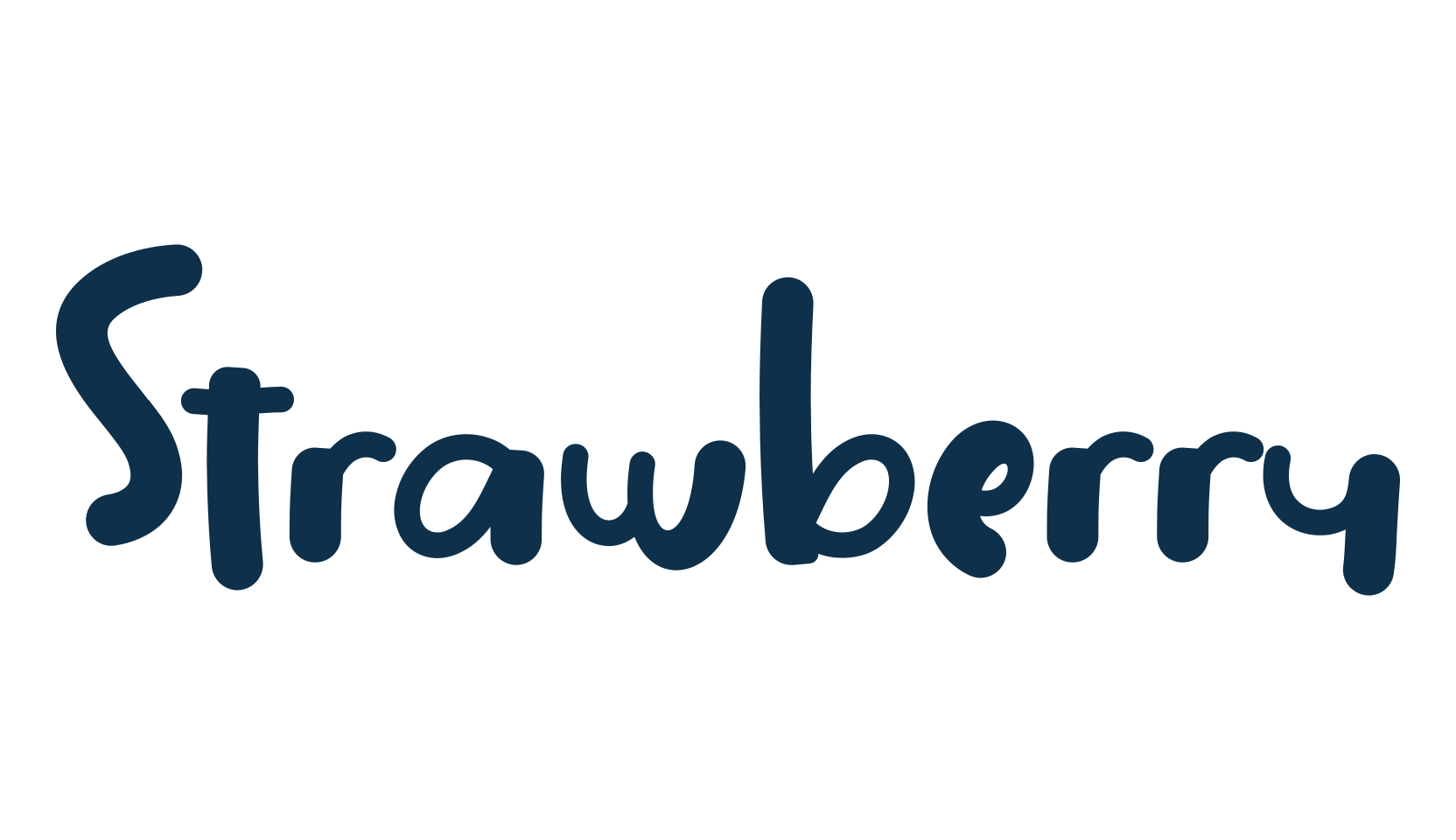 Strawberry (strawberry-9), fancy cartoon decorative font preview