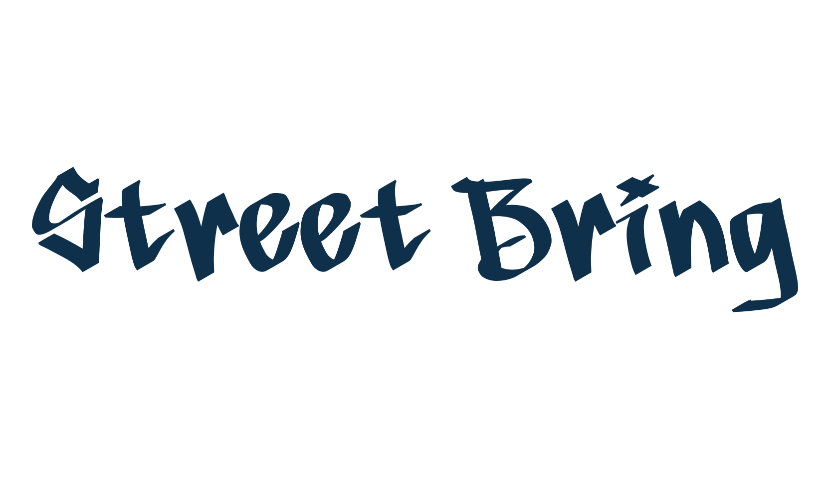 Street Bring, script graffiti fancy decorative calligraphy font preview