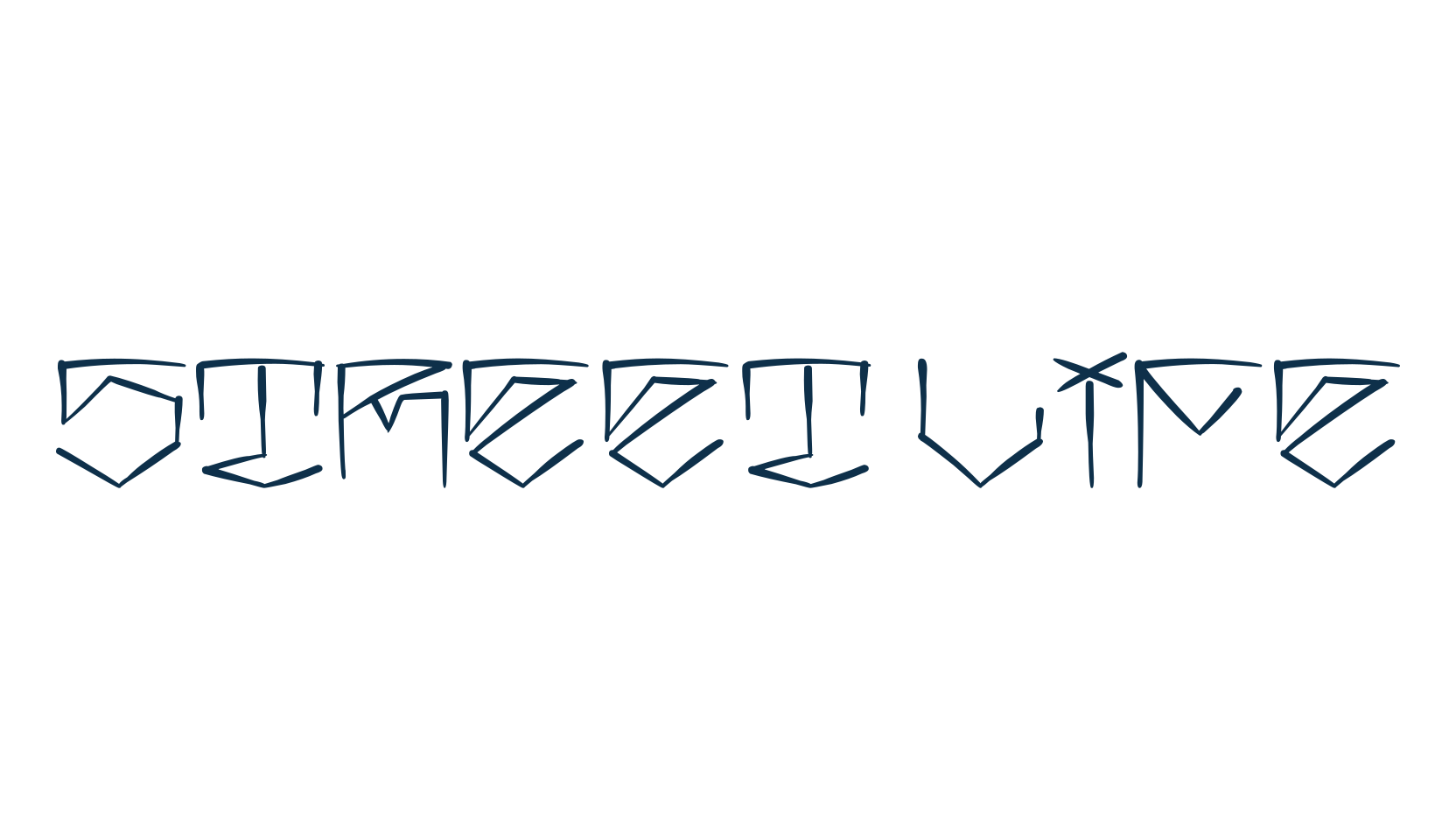 Street Life, script graffiti fancy decorative calligraphy font preview