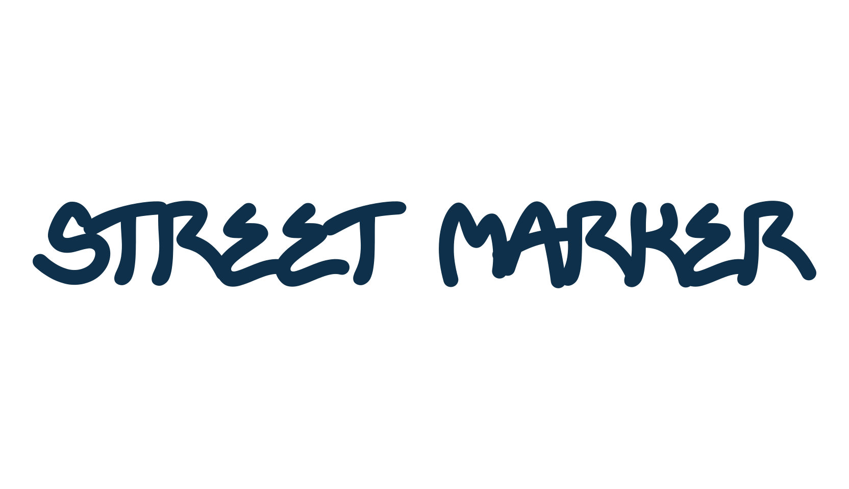 Street Marker, script graffiti fancy decorative calligraphy font preview
