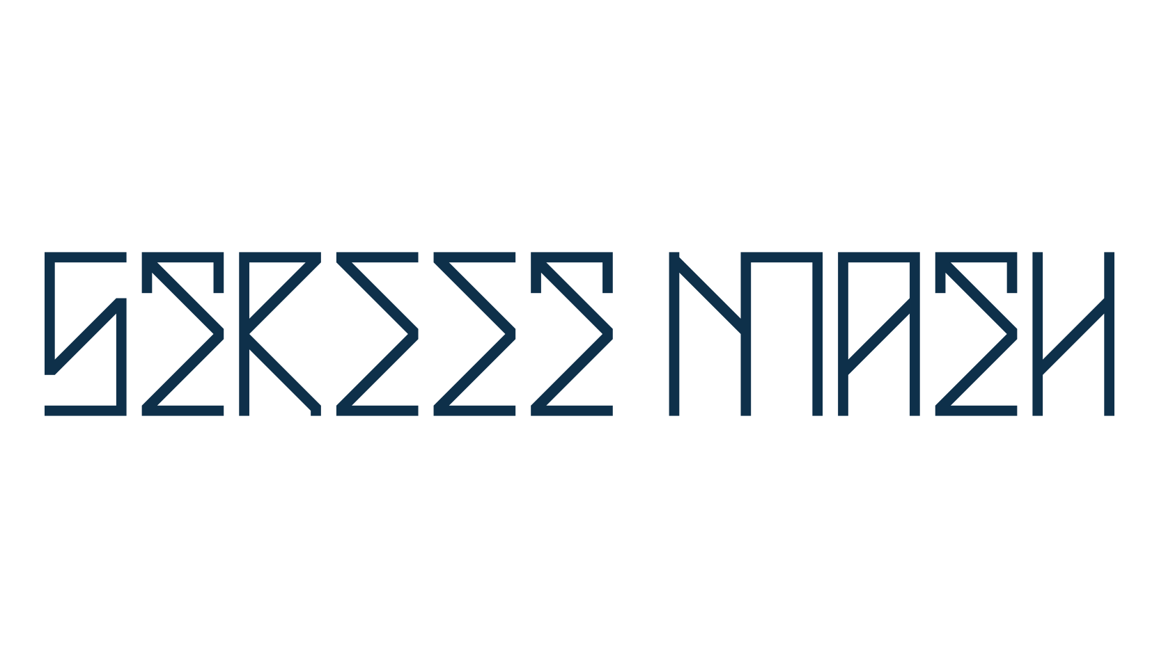 Street Math, fancy various techno sci-fi font preview