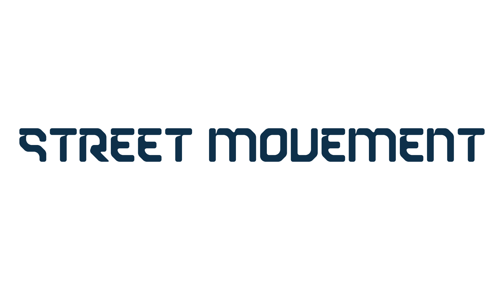 Street Movement, techno sci-fi font preview