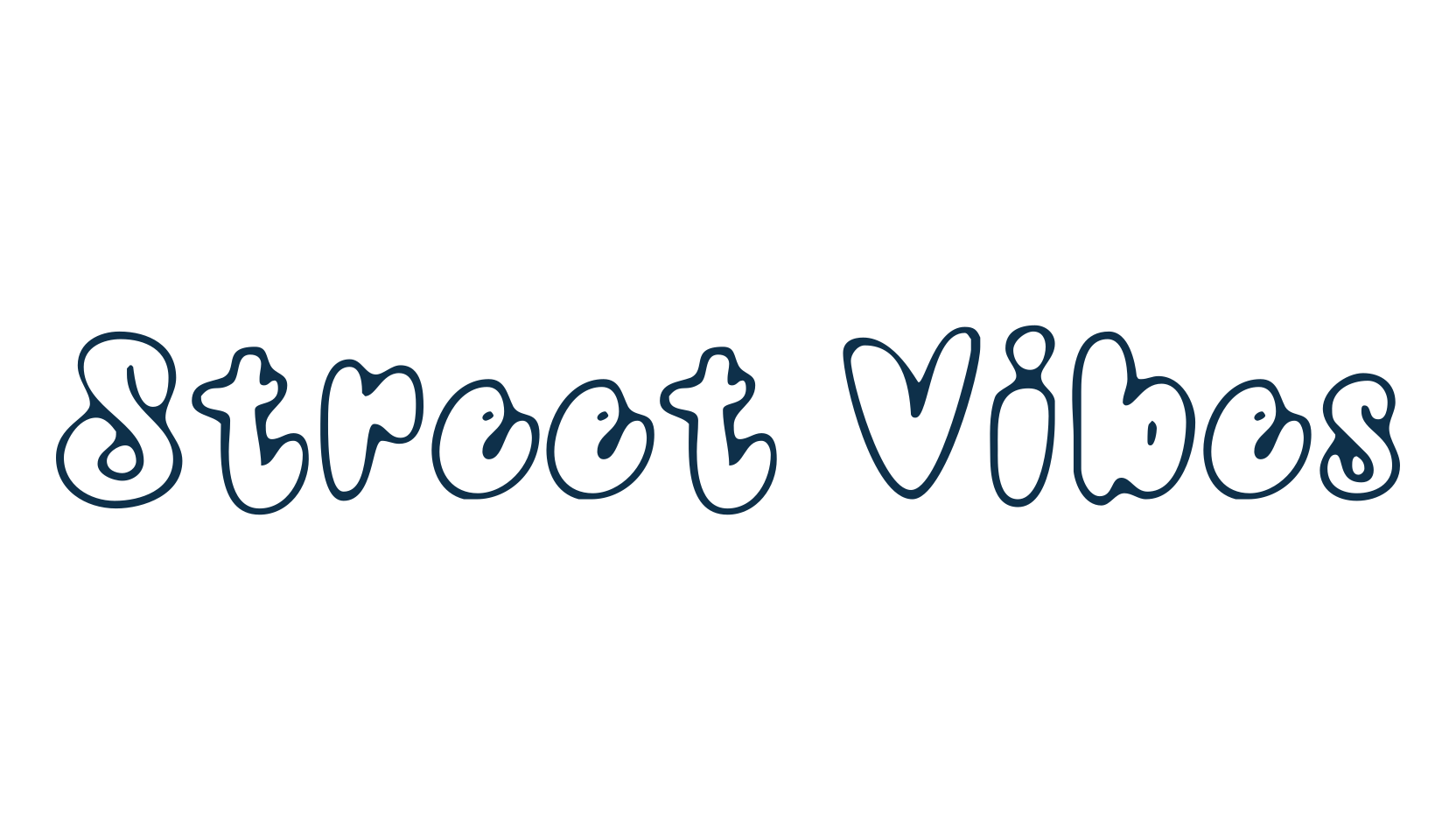 Street Vibes, script graffiti fancy decorative calligraphy font preview