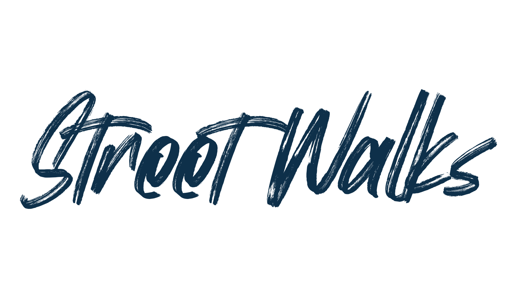 Street Walks, script brush fancy decorative calligraphy font preview