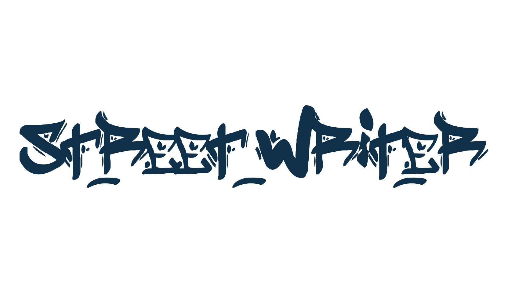 Street Writer, graffiti font preview