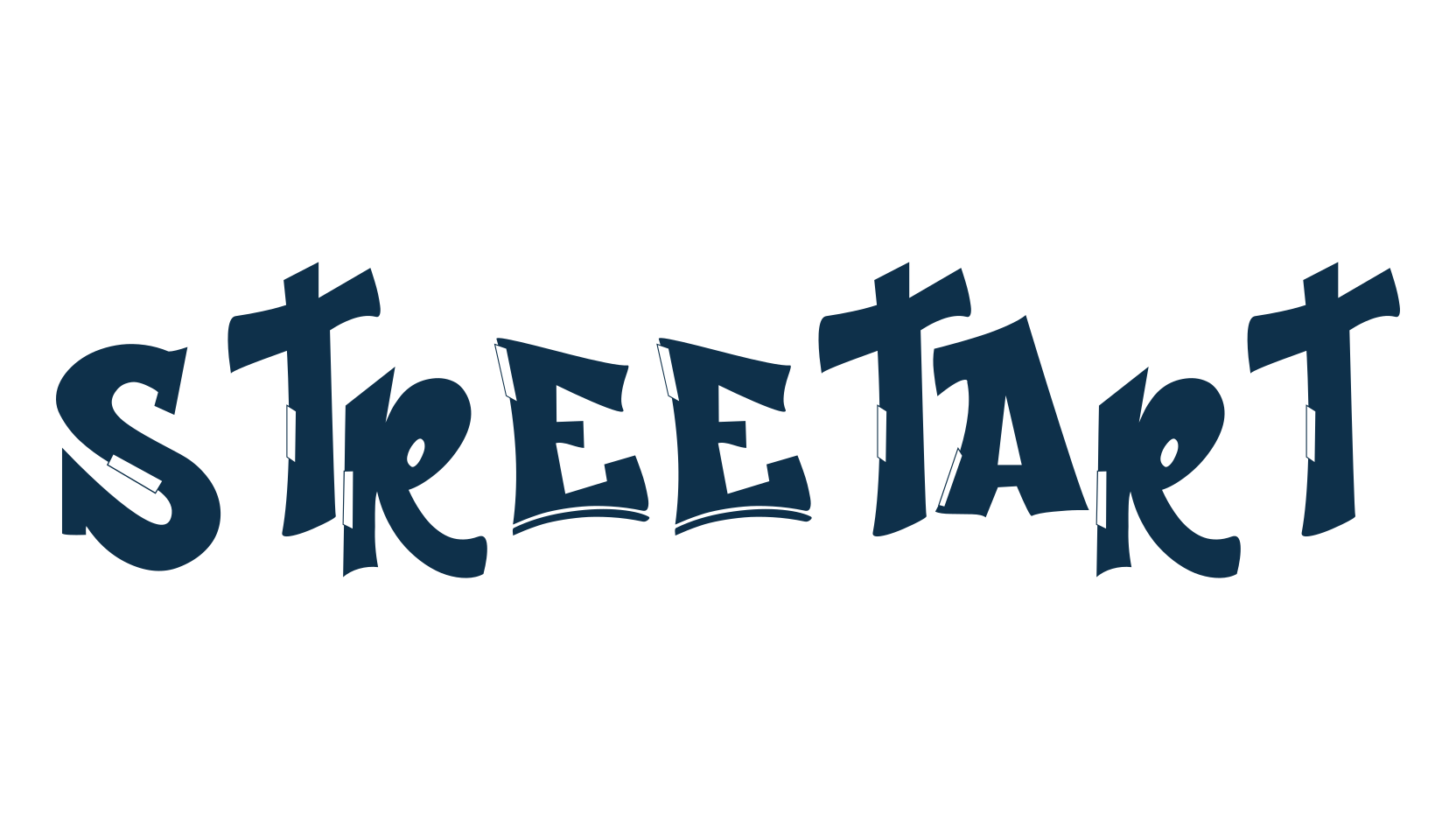 Streetart, script graffiti fancy decorative calligraphy font preview