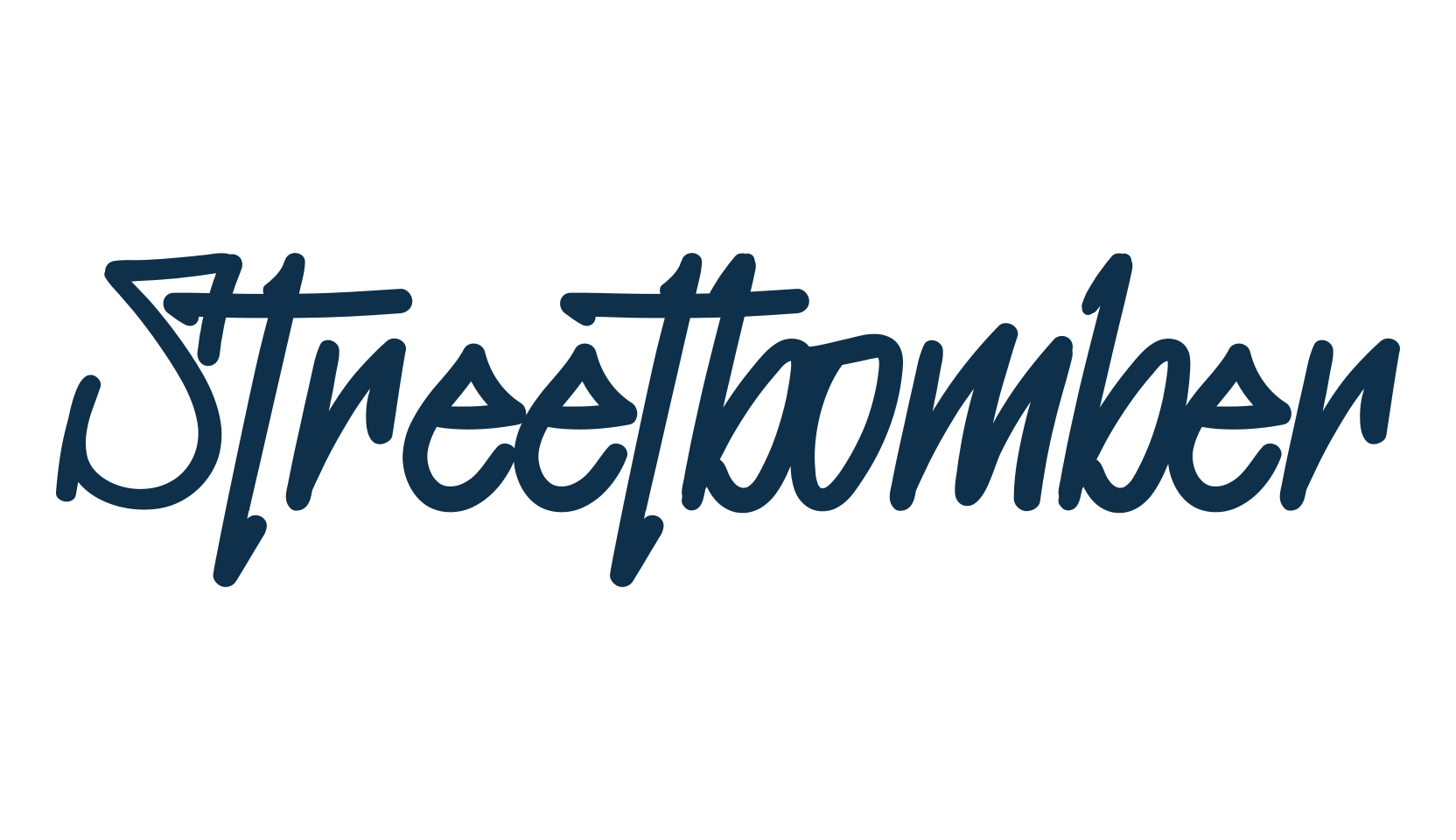 Streetbomber, graffiti font preview