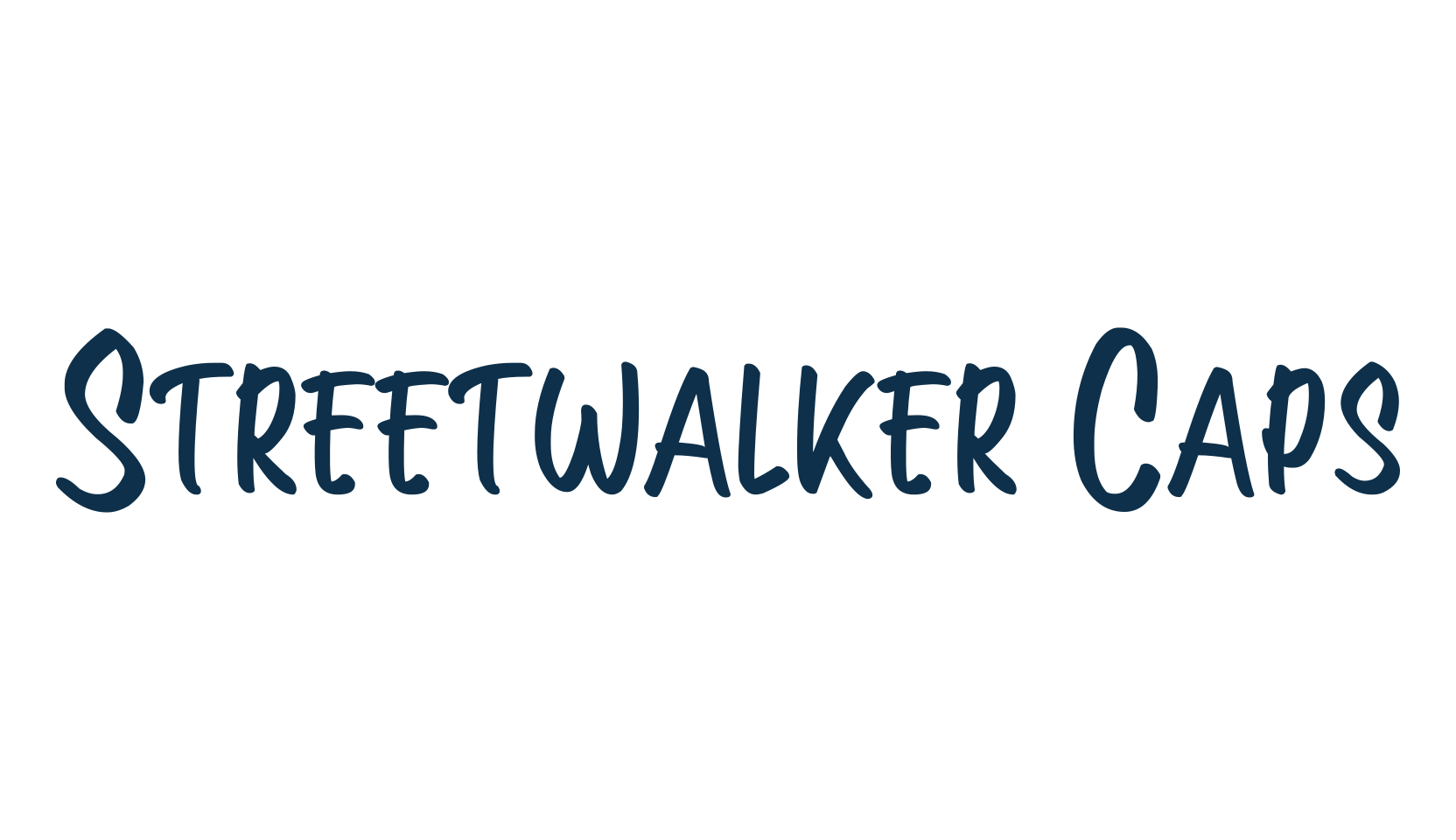 Streetwalker Caps, script handwritten fancy decorative calligraphy font preview