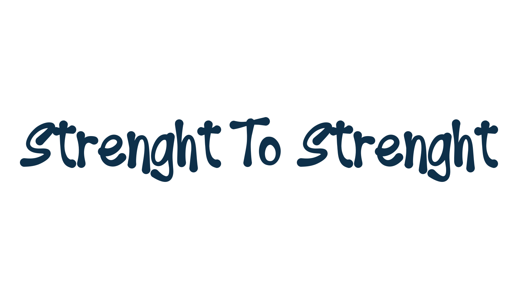 Strenght To Strenght, fancy various decorative script calligraphy font preview