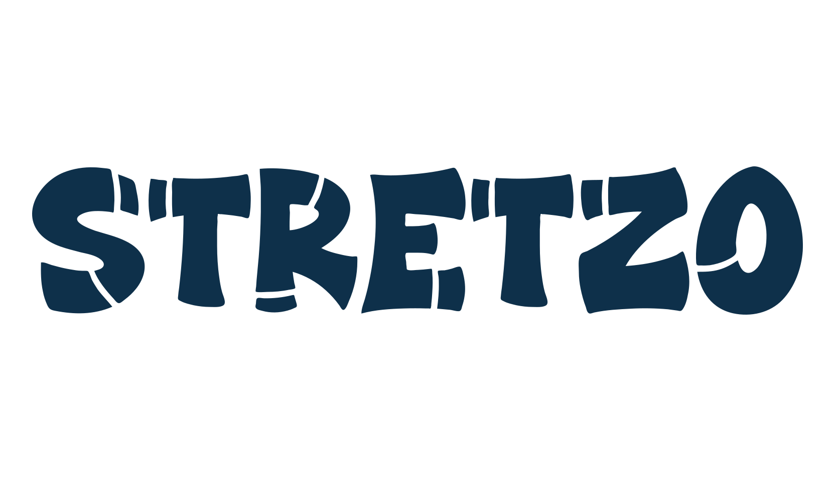 Stretzo, script graffiti fancy decorative calligraphy font preview